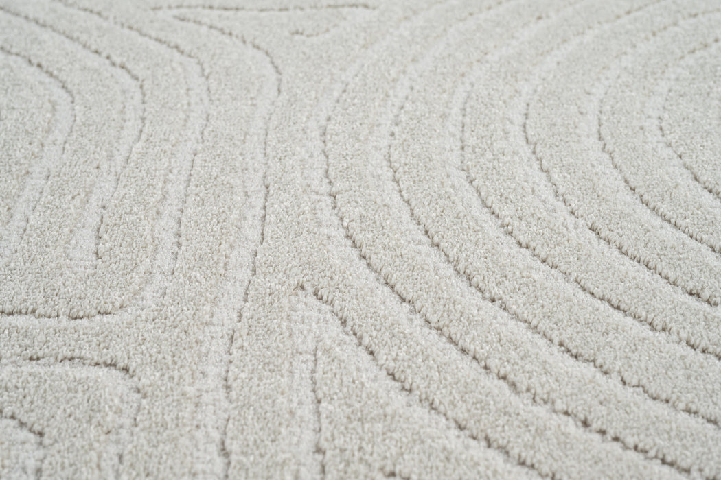 Modern Luxurious Textured Trentino Rug (41084-6161) Size: 160 x 230cm - Rugs Direct