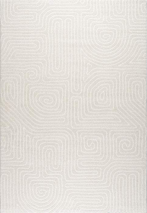 Modern Luxurious Textured Trentino Rug (41084-6161) Size: 160 x 230cm - Rugs Direct