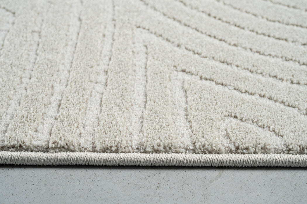 Modern Luxurious Textured Trentino Rug (41084-6161) Size: 160 x 230cm - Rugs Direct