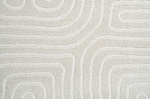 Modern Luxurious Textured Trentino Rug (41084-6161) Size: 160 x 230cm - Rugs Direct