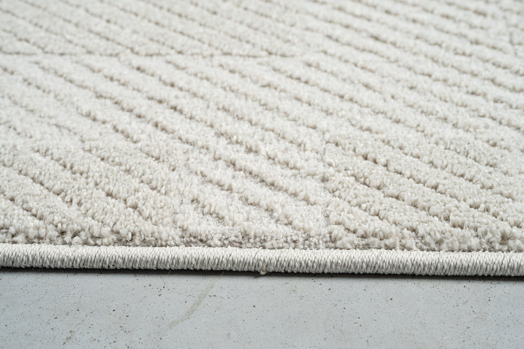 Modern Luxurious Textured Trentino Rug (41086-6161) Size: 160 x 230cm - Rugs Direct