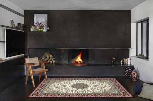 Traditional Medallion Design Da Vinci Rug (57178-6414)- Rugs Direct 