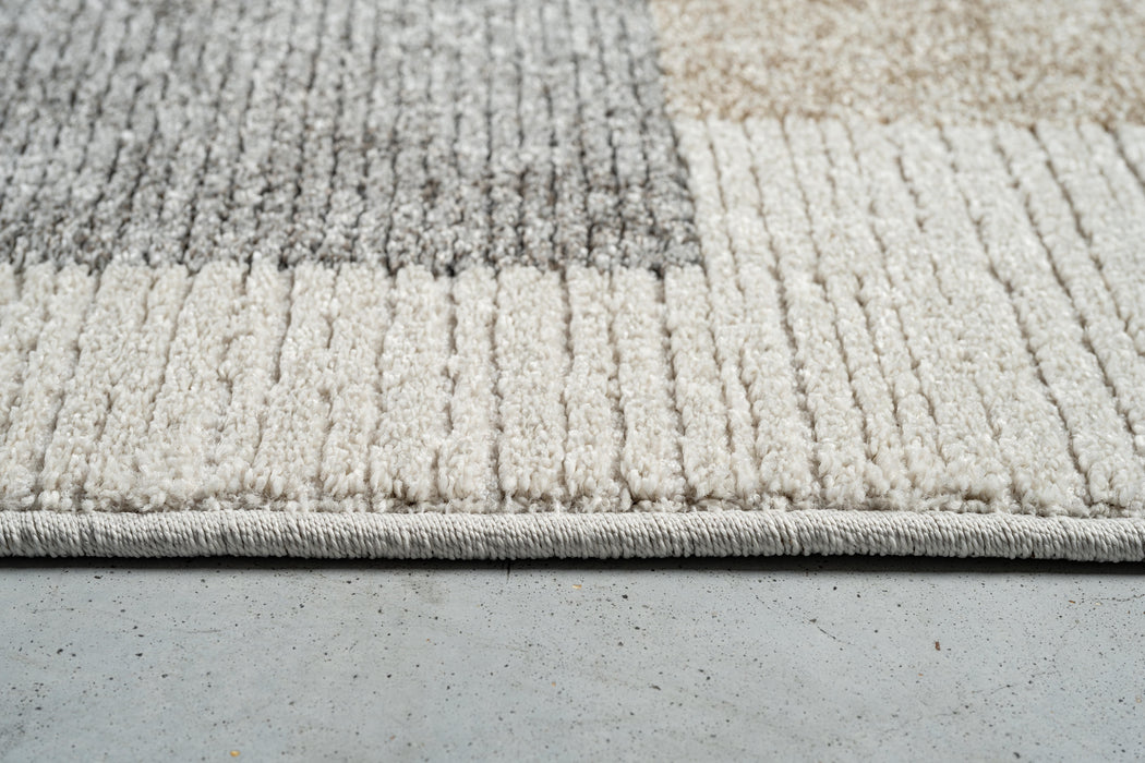 Abstract Geometric Pattern Valentino Rug (46009-6191) Size: 160 x 230cm - Rugs Direct