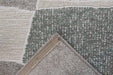 Organic Shapes Abstract Design Valentino Rug (46038-6141) Size: 240 x 340cm-Rugs Direct