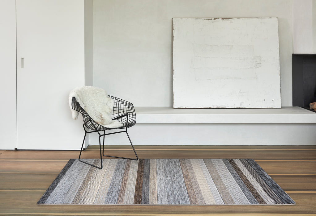 Modern Stripe Design Argentum Rug-Rugs Direct