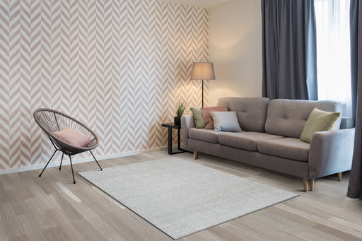 Modern Luxurious Textured Trentino Rug (41017-2121)-Rugs Direct