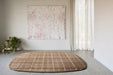 Luxurious Textured Modern Design Masai Rug (14003-1262) Rounded Square- Rugs Direct