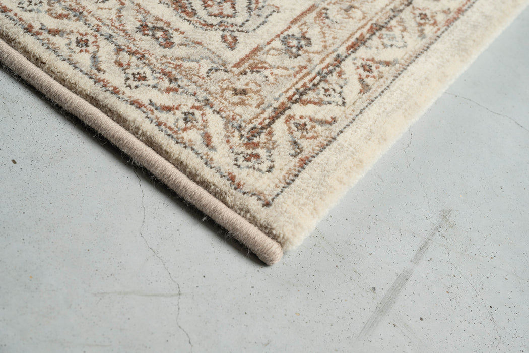 Distressed Medallion Traditional Design Da Vinci Rug Size: 200x290cm (57174-6265) - Rugs Direct