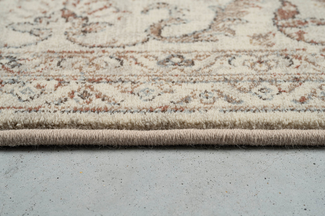 Distressed Medallion Traditional Design Da Vinci Rug Size: 200x290cm (57174-6265) - Rugs Direct