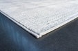 Contemporary Light Grey Distressed Lattice Harmony Rug (59017-5555) - Rugs Direct