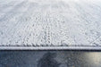 Contemporary Light Grey Distressed Lattice Harmony Rug (59017-5555) - Rugs Direct