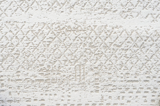 Contemporary Beige Distressed Lattice Harmony Rug (59017-6565) - Rugs Direct