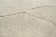 Aura Abstract Neutral Beige Modern Argentum Rug (63010-6575) - Rugs Direct