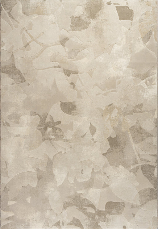 Aura Abstract Neutral Beige Modern Argentum Rug (63010-6575) - Rugs Direct
