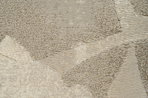 Aura Abstract Neutral Beige Modern Argentum Rug (63010-6575) - Rugs Direct