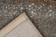 Nordic Charcoal & Earthy Brown Abstract Stripe Argentum Rug (63026-7248) - Rugs Direct