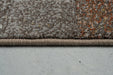 Nordic Charcoal & Earthy Brown Abstract Stripe Argentum Rug (63026-7248) - Rugs Direct