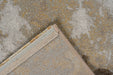 Contemporary Earthy Gold & Beige Distressed Abstract Argentum Rug (63040-9289) Size: 200x290cm - Rugs Direct