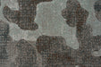Distressed Botanical Teal & Grey Argentum Rug Size: 200 x 290cm (63056-5239) - Rugs Direct