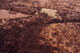 Abstract Copper Smoke Argentum Rug Size: 200 x 290cm (63074-1214) - Rugs Direct