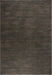Minimalist Textured Charcoal Brown Argentum Rug Size: 200 x 290cm (63078-3283)-Rugs Direct