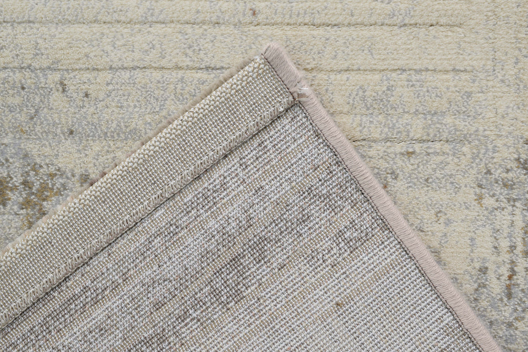 Funky Abstract Design Argentum Rug Size: 280 x 380cm-Rugs Direct