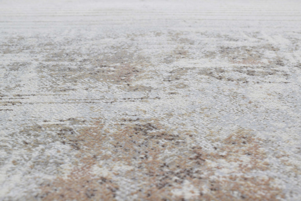 Funky Abstract Design Argentum Rug Size: 280 x 380cm-Rugs Direct