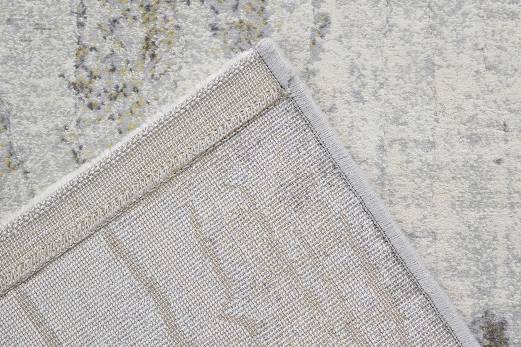 Abstract Design Argentum Rug - Rugs Direct