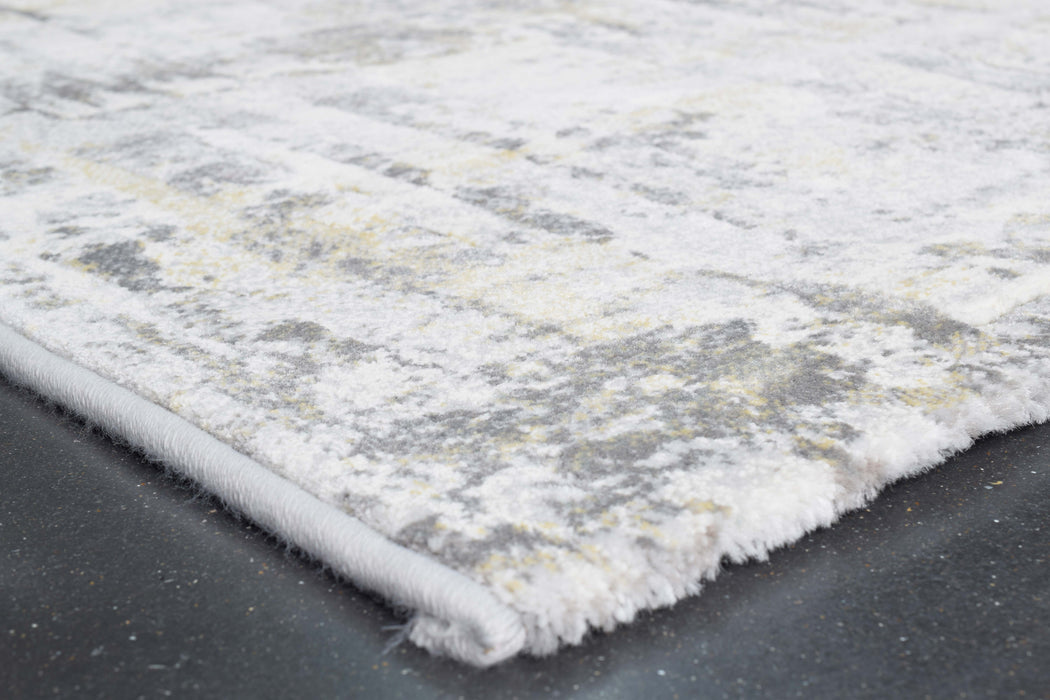 Abstract Design Argentum Rug - Rugs Direct