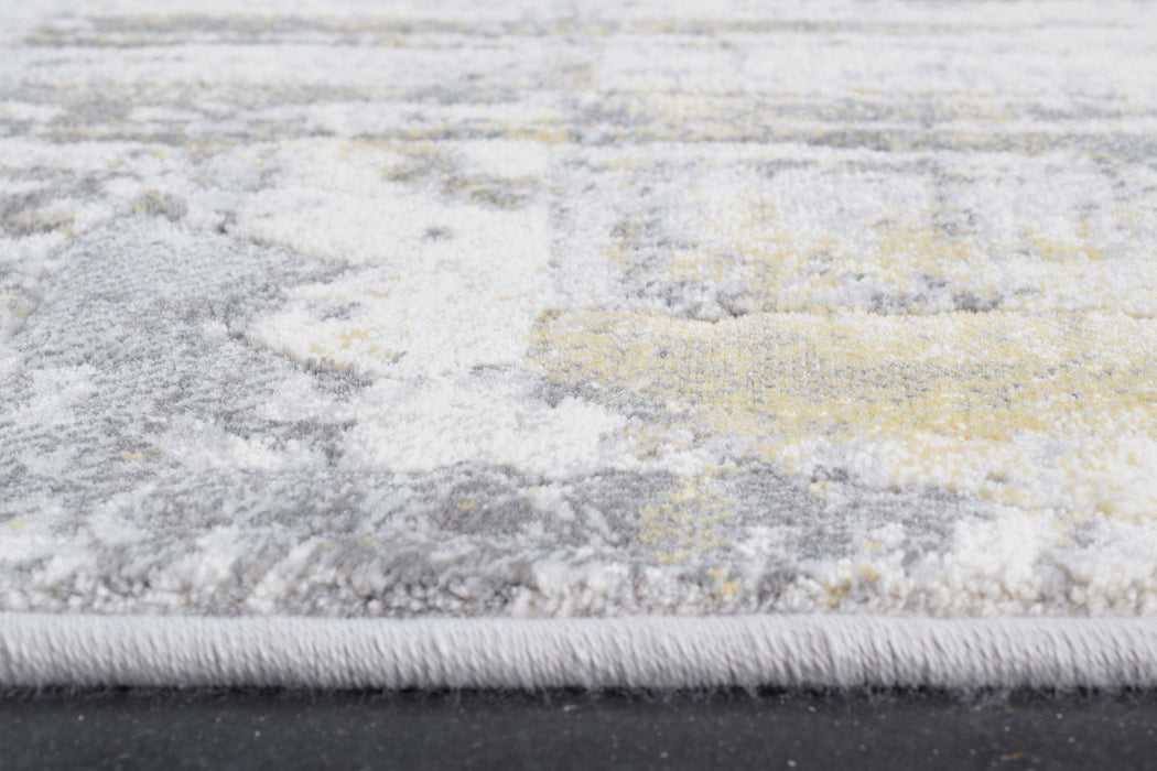 Abstract Design Argentum Rug - Rugs Direct