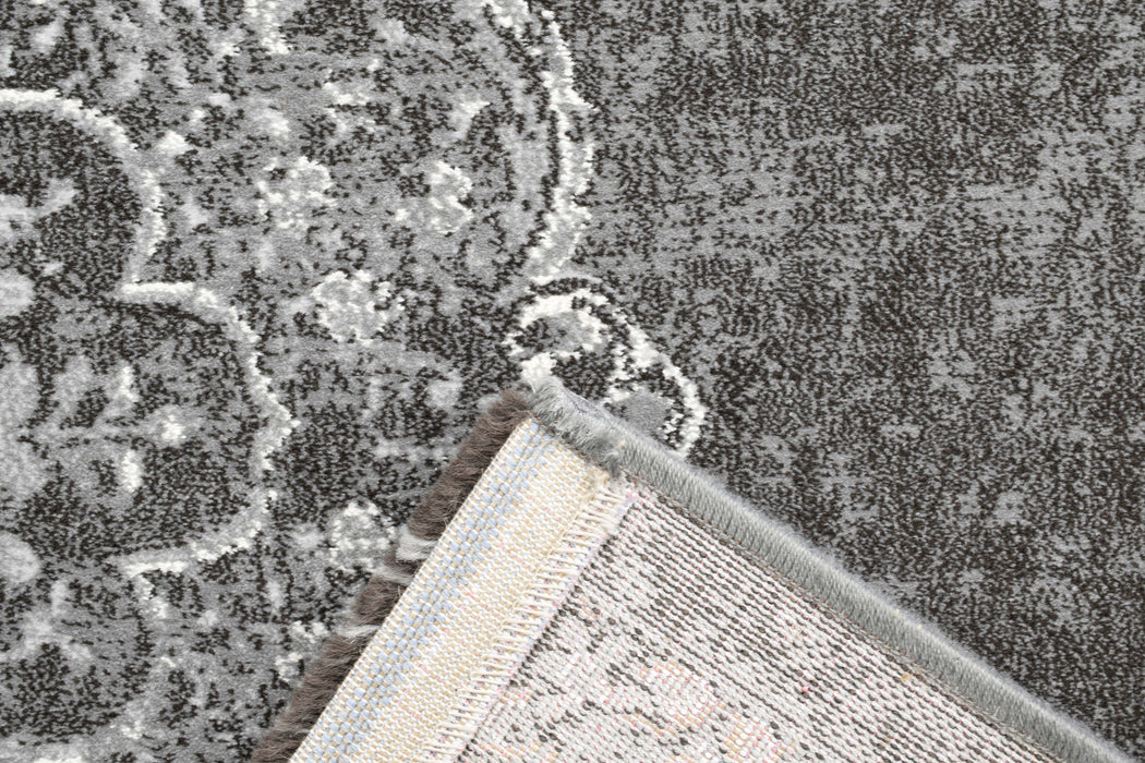 Mastercraft Faded Look Traditional Design Argentum Rug (63512-3696) Size:200 x 290cm- Rugs Direct