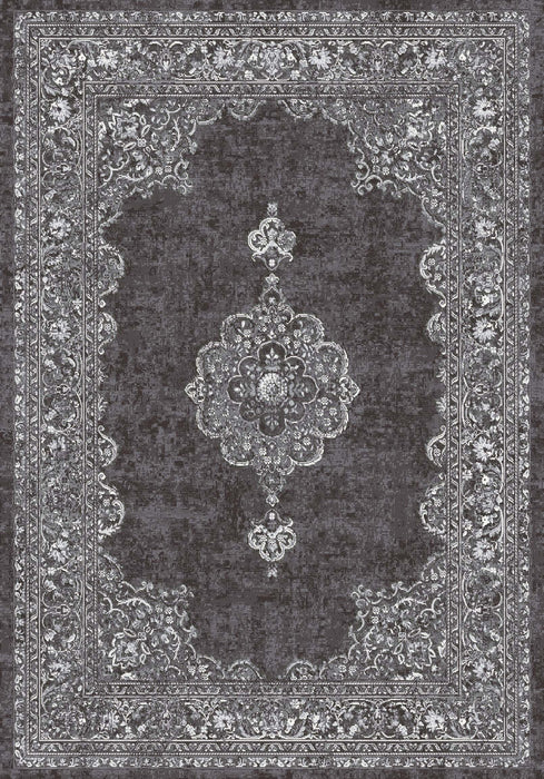 Mastercraft Faded Look Traditional Design Argentum Rug (63512-3696) Size:200 x 290cm- Rugs Direct