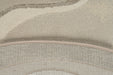 Modern Abstract Design Argentum Pebble Shape Rug Size: 160 x 230cm (63542-6575)