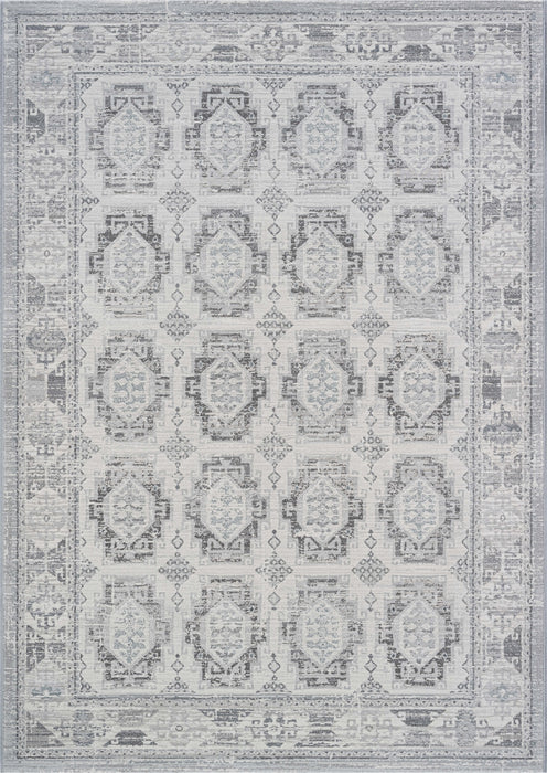 Abstract Design Argentum Rug (63588-6979) Size: 240 x 330cm - Rugs Direct