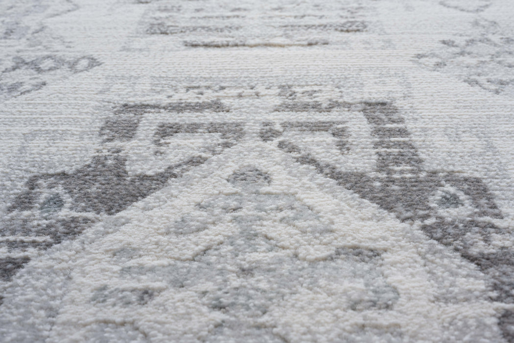 Abstract Design Argentum Rug (63588-6979) Size: 240 x 330cm - Rugs Direct