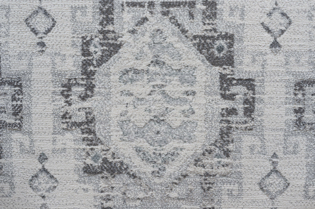 Abstract Design Argentum Rug (63588-6979) Size: 240 x 330cm - Rugs Direct