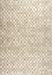 Modern Cream & Taupe Checkerboard Argentum Rug Size: 280 x 380cm (63984-6575) - Rugs Direct