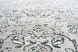 Vintage Floral Pattern Platinum Rug - Rugs Direct