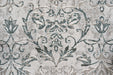 Vintage Floral Pattern Platinum Rug - Rugs Direct