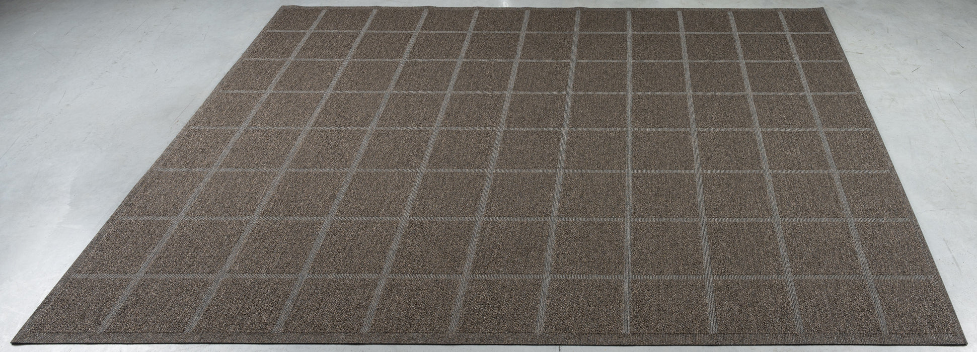 Katana Indoor/Outdoor Charcoal Brown Flatweave Rug (85002-7001) - Rugs Direct