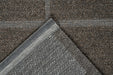 Katana Indoor/Outdoor Charcoal Brown Flatweave Rug (85002-7001) - Rugs Direct