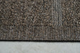 Katana Indoor/Outdoor Charcoal Brown Flatweave Rug (85002-7001) - Rugs Direct