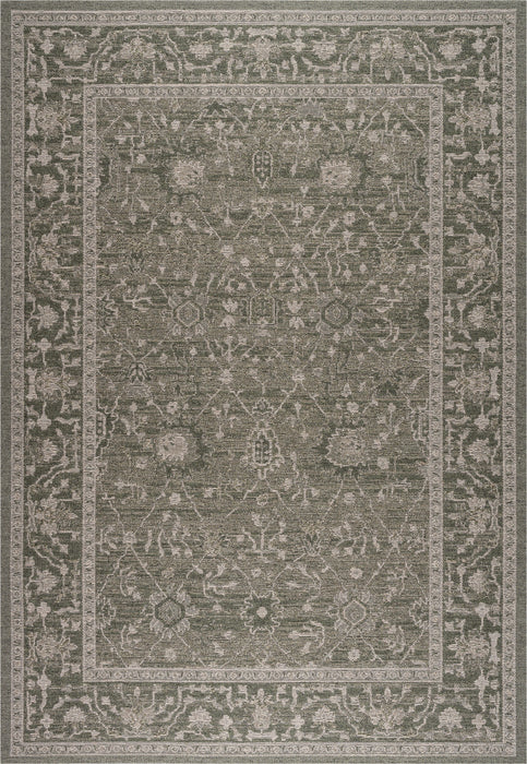 Bohemia Moss Green Tribal Pattern Outdoor Rug (92004-4005) - Rugs Direct