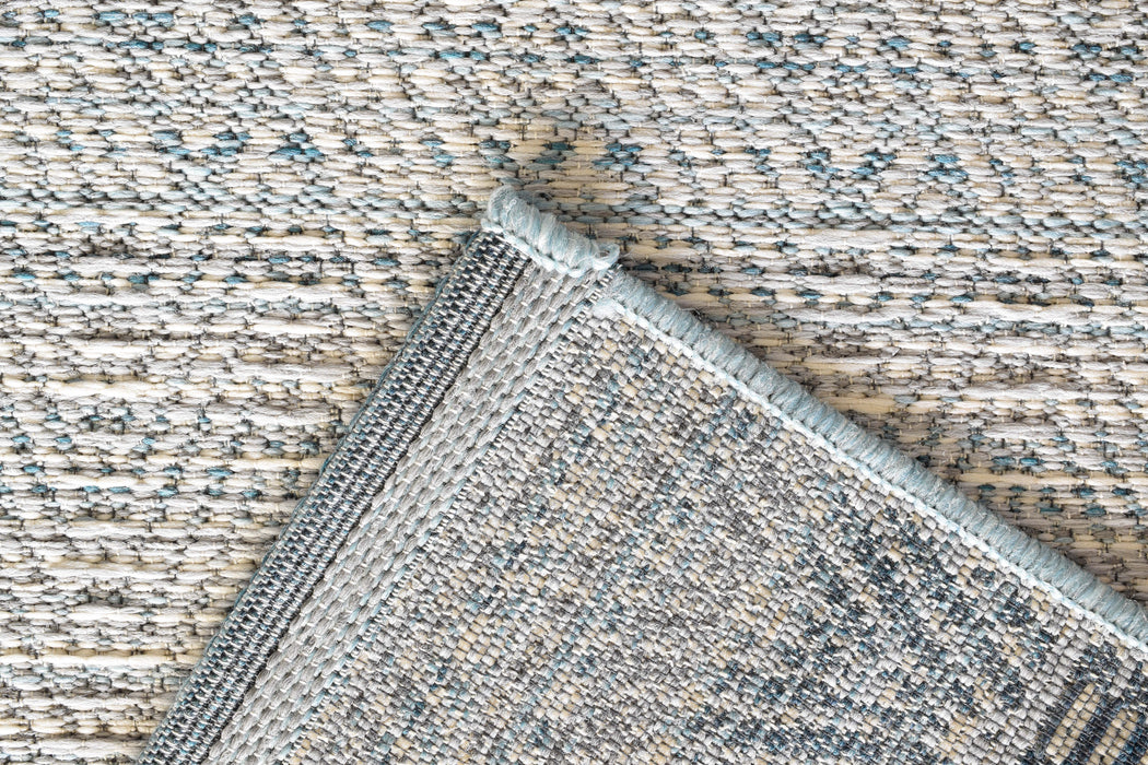 Brighton Indoor/Outdoor Flatweave Rug (98003-5034) Size: 70 x 240cm - Rugs Direct