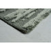 Modern Forest Green Lux Textured Limba Rug (13025-4373) - Rugs Direct