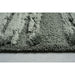 Modern Forest Green Lux Textured Limba Rug (13025-4373) - Rugs Direct