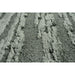 Modern Forest Green Lux Textured Limba Rug (13025-4373) - Rugs Direct