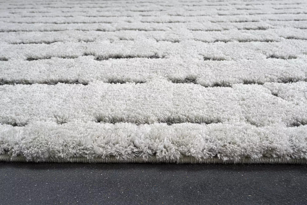 Luxurious Textured Modern Design Masai Rug (14001-6181) Size: 240 x 340cm- Rugs Direct