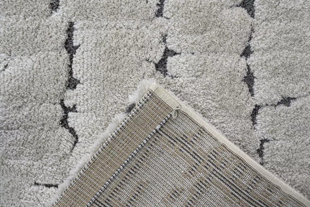 Luxurious Textured Modern Design Masai Rug (14001-6181) Size: 240 x 340cm- Rugs Direct