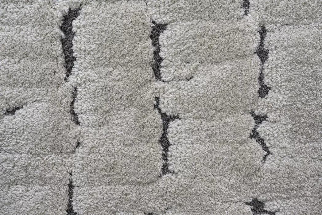 Luxurious Textured Modern Design Masai Rug (14001-6181) Size: 240 x 340cm- Rugs Direct